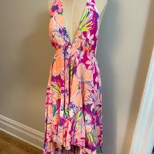 NWT pristine unicorn white whale Lilly Pulitzer Gizelle Maxi small